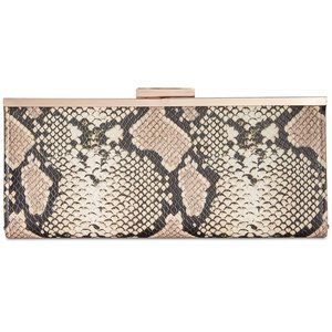 I.N.C International Concepts Carolyn Snake Clutch